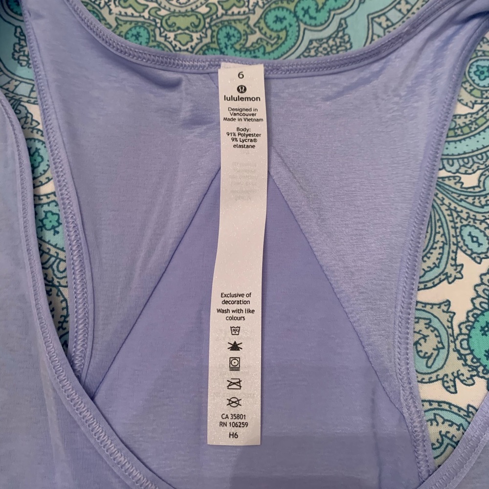 💗SOLD💗 NWT Lululemon Essential Pleated Tank 6 - Picture 9 of 12